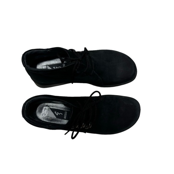 Ecco latex black boots womens size 37 - Picture 3 of 10